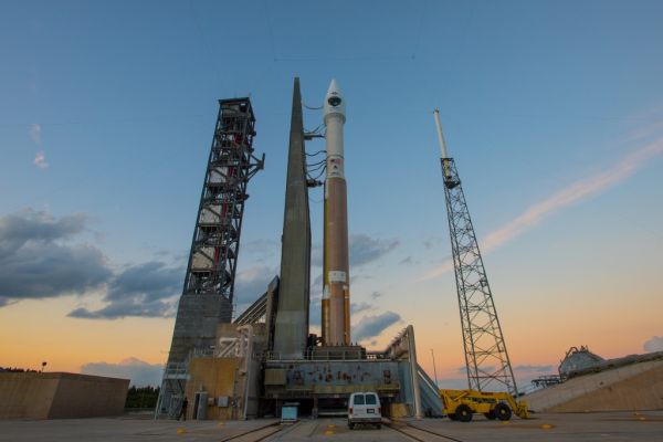 INTERNATIONAL SPACE STATION AND CREW AWAITING ATLAS 5 LAUNCH OF CYGNUS