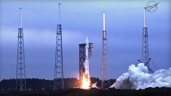 FOURTH TIME'S THE CHARM FOR SPACE STATION CARGO LAUNCH