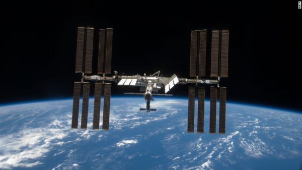 SPACE STATION PLAYS SANTA'S SLEIGH FOR KIDS IN UK