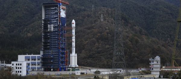 CHINESE LONG MARCH 3B ROCKET TO LAUNCH BELINTERSAT-1 TELECOMMUNICATIONS SATELLITE