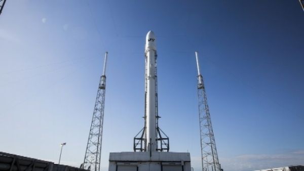 SPACEX'S FALCON 9 ROCKET LAUNCH SCRUBBED