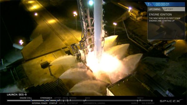 FALCON 9 GROUNDED AGAIN AFTER LAST-SECOND ABORT