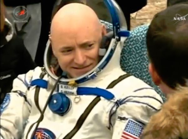 RECORD-SETTING SPACE STATION CREW LANDS AFTER 340-DAY MISSION