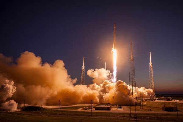 TV BROADCASTING SATELLITE FINALLY LAUNCHED ON FALCON 9