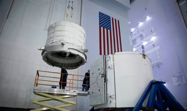 SPACEX LOADS INFLATABLE HABITAT FOR LAUNCH TO THE SPACE STATION