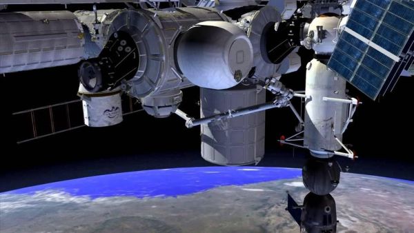 WATCH NASA ATTACH AN INFLATABLE SPACE HABITAT TO THE SPACE STATION