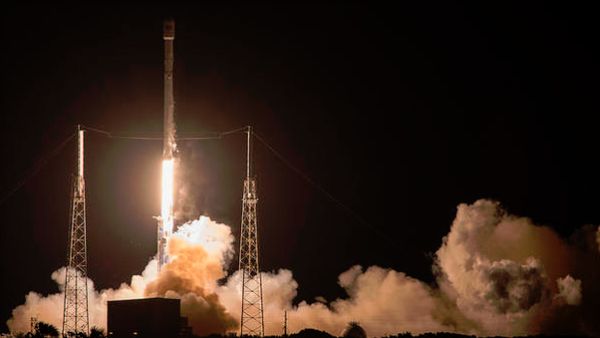 SPACEX LAUNCHES JAPANESE COMMUNICATIONS STATION