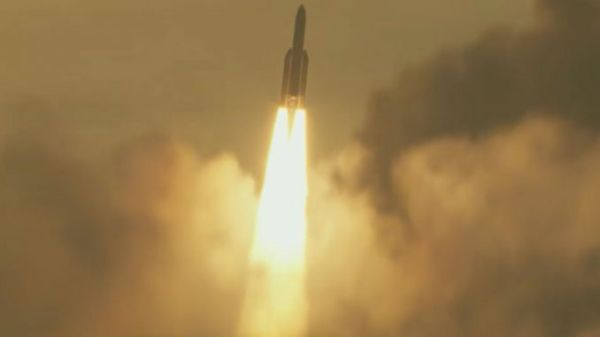 ARIANE 5 LAUNCHES ECHOSTAR 18 AND BRISAT