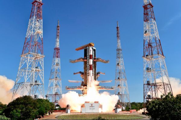 INDIA’S PSLV BLASTS OFF WITH 20 SATELLITES