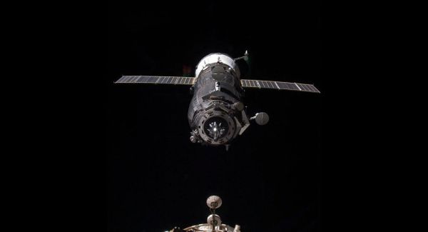 DISPOSABLE PROGRESS CARGO VESSEL LEAVES SPACE STATION FOR OCEAN 'CEMETERY'