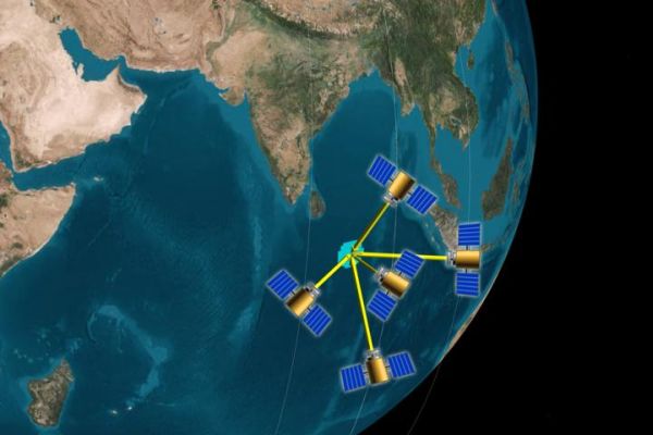 CLUSTERS OF SMALL SATELLITES COULD HELP ESTIMATE EARTH'S REFLECTED ENERGY