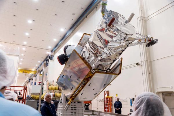 YOU WON'T BELIEVE WHAT IT TAKES TO MOVE A 2-TON SATELLITE ACROSS CALIFORNIA