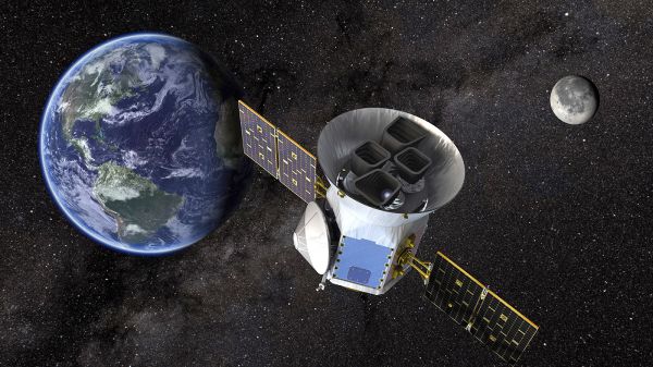 NASA'S NEW SATELLITE WILL LOOK FOR EARTH-SIZED PLANETS NEARBY