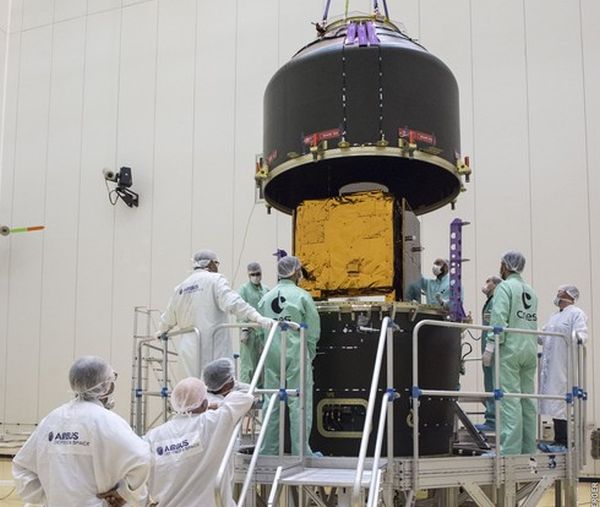 AIRBUS DEFENCE AND SPACE’S PERúSAT-1 SATELLITE READY FOR TAKE-OFF