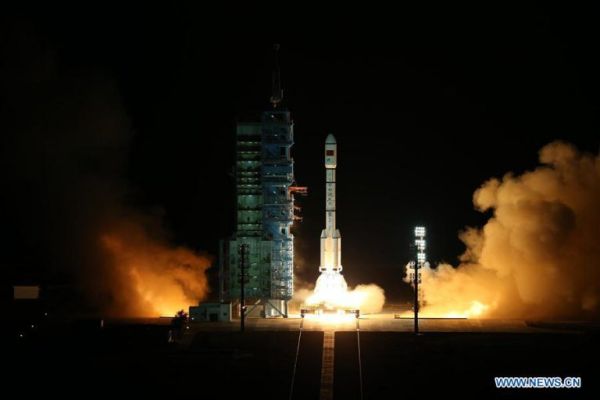 CHINA’S TIANGONG 2 SPACE LAB SUCCESSFULLY BLASTS OFF 