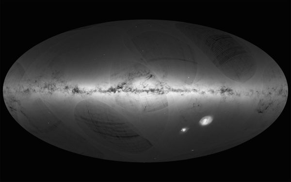 ESA'S GAIA SATELLITE MAPPED A BILLION STARS IN THE MILKY WAY