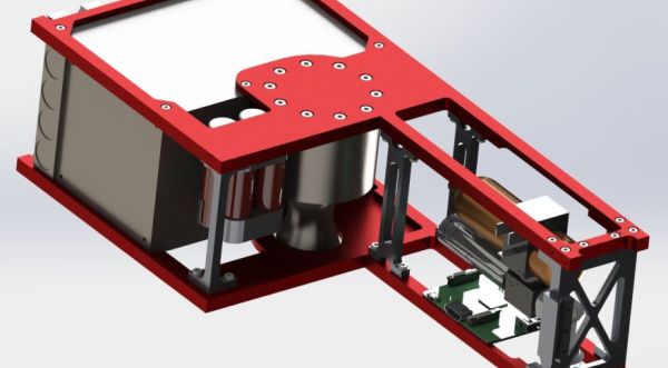 SCIENTISTS ARE SENDING A TINY SATELLITE PROPELLED BY WATER TO ORBIT THE MOON
