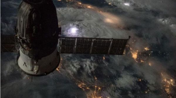 BREATHTAKING IMAGE OF MEDITERRANEAN STORM TAKEN FROM SPACE STATION