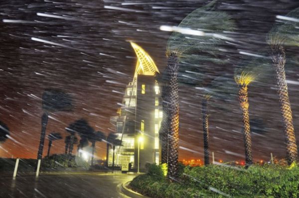 GOES-R, OUR NEXT-GEN WEATHER SATELLITE, IS DELAYED BY A HURRICANE. OF COURSE.