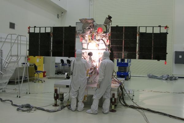 COSMIC RAYS MAY THREATEN SPACE-WEATHER SATELLITE