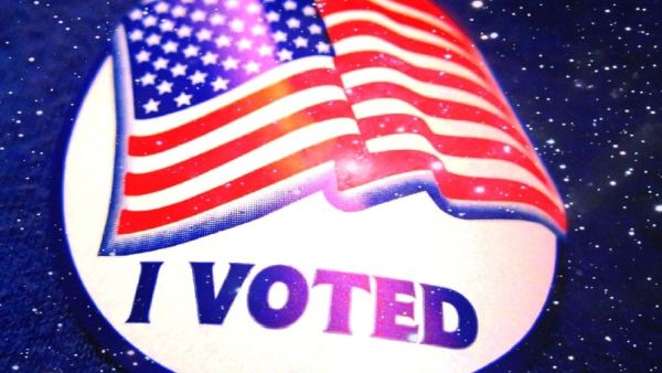 ASTRONAUT VOTES FROM INTERNATIONAL SPACE STATION