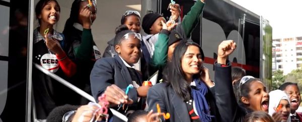 TEENAGE GIRLS HAVE BUILT AFRICA'S FIRST-EVER PRIVATE SATELLITE 