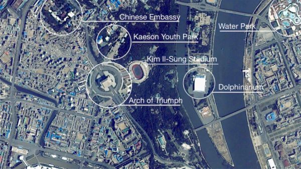 INCREDIBLE FOOTAGE FROM THE INTERNATIONAL SPACE STATION REVEALS LIFE INSIDE PYONGYANG THAT IS SO CLE