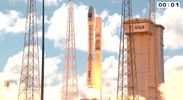 VEGA MISSION ORBITS TURKISH EARTH OBSERVATION SATELLITE