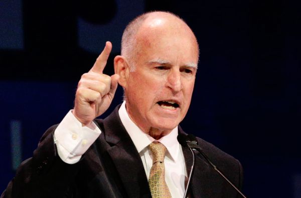 'GOVERNOR MOONBEAM' VOWS TO LAUNCH 'OWN DAMN SATELLITE' IF DONALD TRUMP IGNORES CLIMATE CHANGE