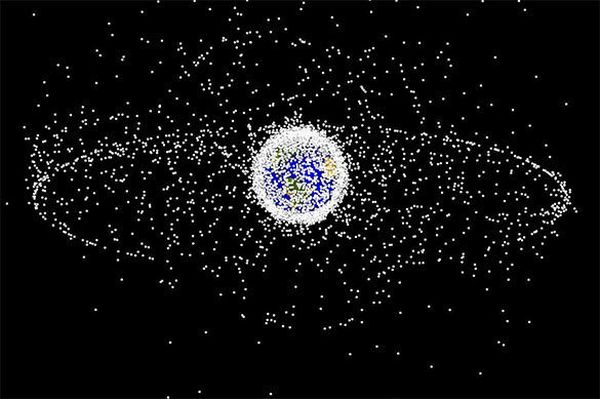 RUSSIA DEVELOPS SATELLITE TO REMOVE SPACE GARBAGE FROM NEAR-EARTH SPACE