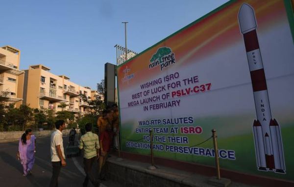 IN ISRO’S LAUNCH OF 104 SATELLITES NEXT WEEK, 88 WILL BE FROM U.S.