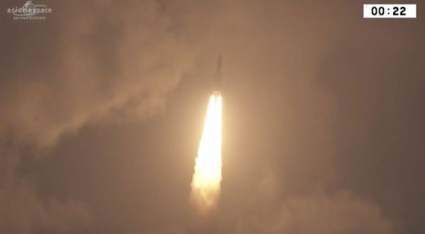 ARIANESPACE LAUNCHES TWO TELECOM SATELLITES ON ARIANE 5 ROCKET