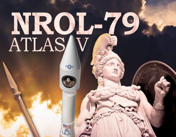 ULA READIES ATLAS V FOR LAUNCH OF NROL-79 RECONNAISSANCE SATELLITE