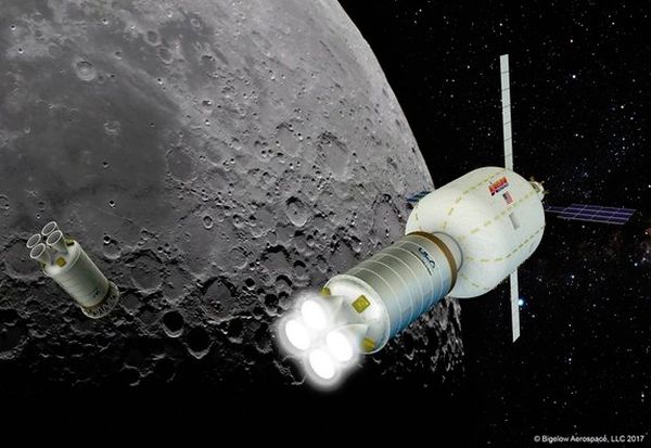 PRIVATE SPACE STATIONS COULD ORBIT THE MOON BY 2020, ROBERT BIGELOW SAYS