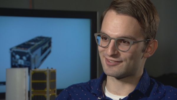 FIRST MADE-IN-ALBERTA SATELLITE GETS GROUNDED — AGAIN