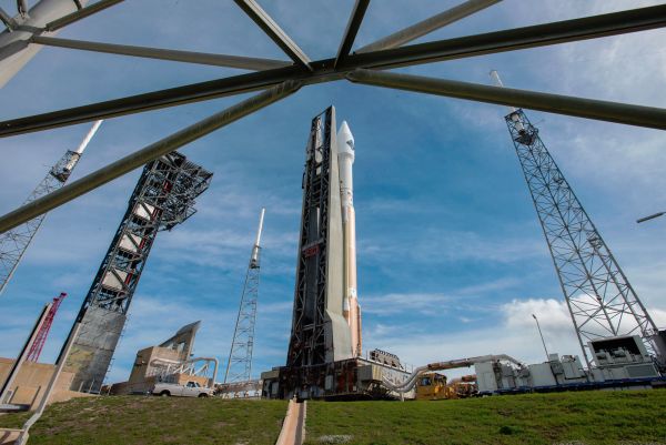 ATLAS 5 ROCKET AIMS FOR TUESDAY MORNING LAUNCH OF SUPPLIES TO SPACE STATION