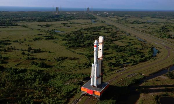 CHINA READIES FIRST SPACE STATION CARGO MISSION