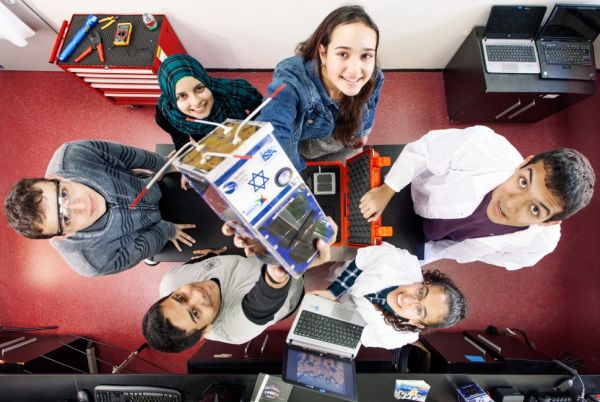 ISRAELI HIGH-SCHOOL STUDENTS LAUNCH NANO-SATELLITE INTO SPACE