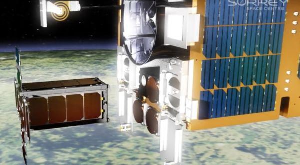 LAUNCH OF SPACE-DEBRIS-REMOVAL EXPERIMENT DELAYED DUE TO SAFETY REVIEWS