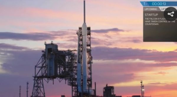 SPACEX SCRUBS SATELLITE LAUNCH JUST BEFORE LIFTOFF AGAIN