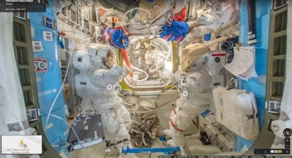 GOOGLE MAPS ADDS THE INTERNATIONAL SPACE STATION