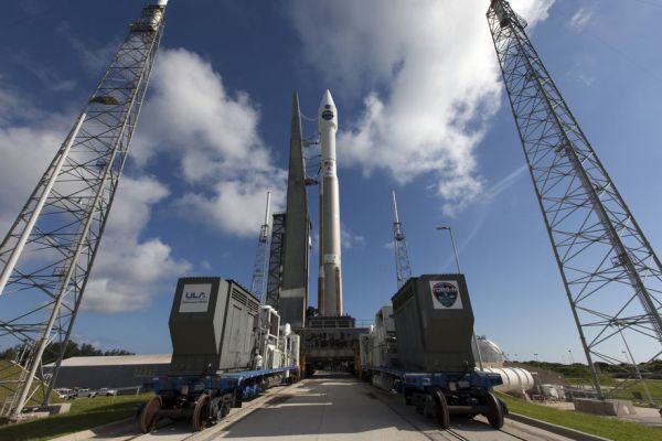 THIS NASA SATELLITE IS READY TO GO TO SPACE AFTER HAVING ITS BROKEN ANTENNA REPLACED