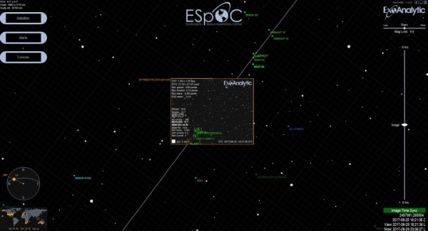 IT LOOKS LIKE YET ANOTHER SATELLITE IS BREAKING APART AT GEO
