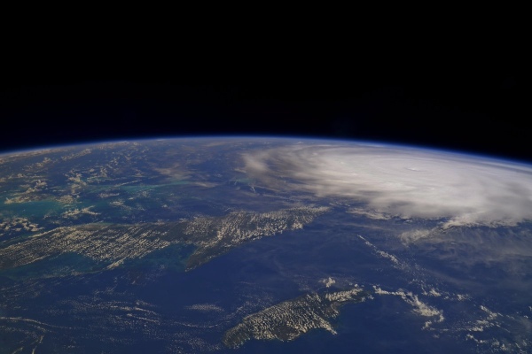 ASTRONAUT TWEETS SOBERING PHOTO OF HURRICANE IRMA FROM SPACE