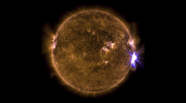 SPACE STATION CREW FORCED TO SEEK SHELTER DURING MASSIVE SOLAR FLARE