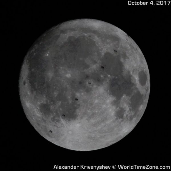 SPACE STATION CROSSES MOON'S FACE IN STUNNING PHOTO