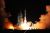 CHINA'S MANNED SPACECRAFT SHENZHOU-7 BLASTS OFF ON SPACE WALK MISSION