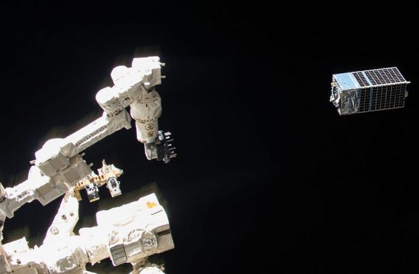 U.S. ARMY’S KESTREL EYE IIM MICROSATELLITE DEPLOYED FROM SPACE STATION