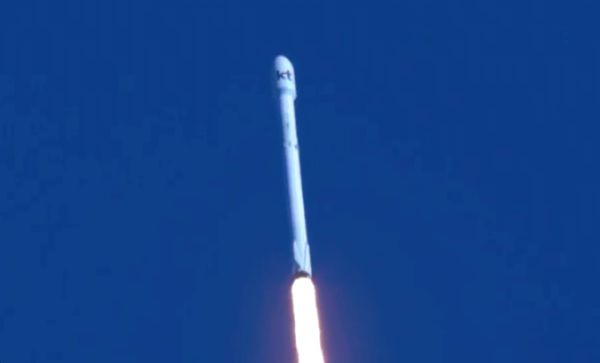 SPACEX LAUNCHES — AND LANDS — THIRD ROCKET IN THREE WEEKS