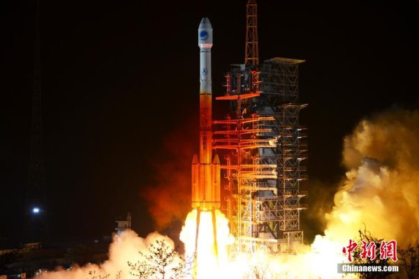 CHINA LAUNCHES TWO BEIDOU SATELLITES IN RETURN TO FLIGHT FOR LONG MARCH 3B ROCKET